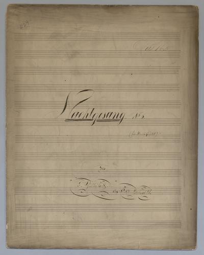 Nachtgesang : No. 6 - Parts: Violine 1,
