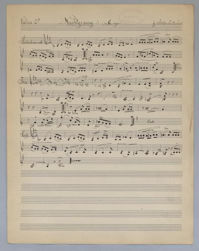 Nachtgesang : [no.] 4 - Parts: Violin 2
