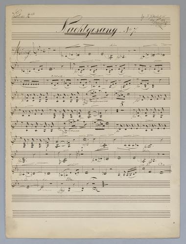 Nachtgesang : No. 7 - Parts: Violine 2,