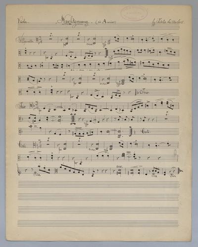 Nachtgesang : [no.] 5 - Parts: Viola