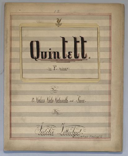 Quintett : [no.] 12 - Score,