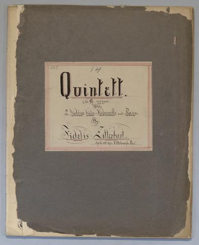 Quintett : [no.] 14 - Score,