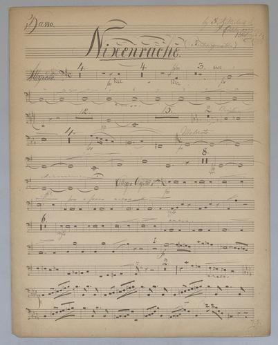 Nixenrache - Parts: Basso,