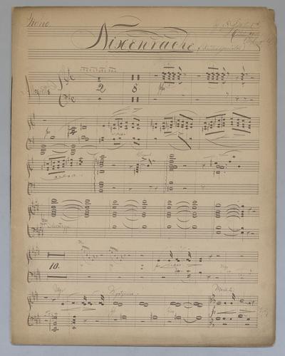 Nixenrache - Parts: Piano,