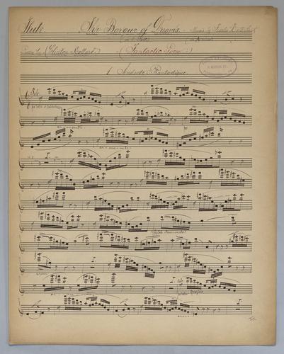 The Barque of Dreams - Parts: Flute,