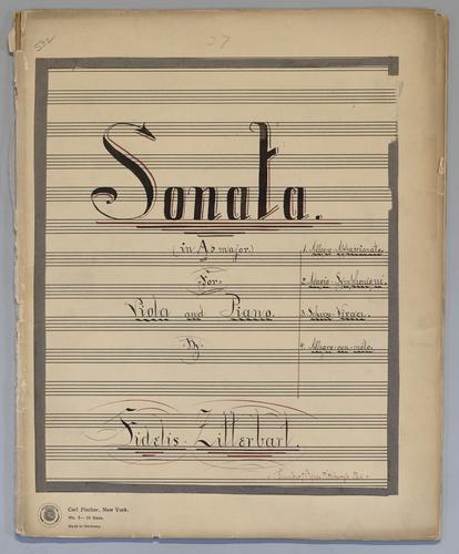 Sonata : [no.] 37 - Score,
