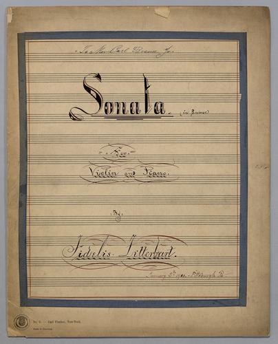 Sonata : [no.] 21a - Parts: Violin,