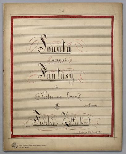 Sonata quasi Fantasy - Score,