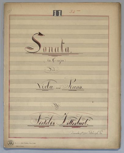 Sonata : [no.] 35 - Score,