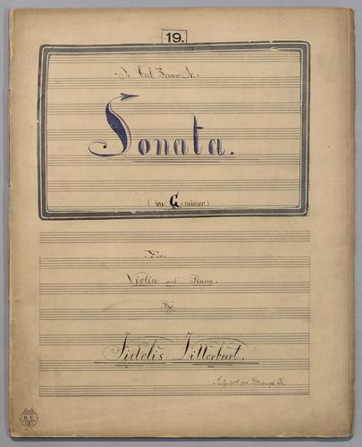 Sonata No. 19 - Score,