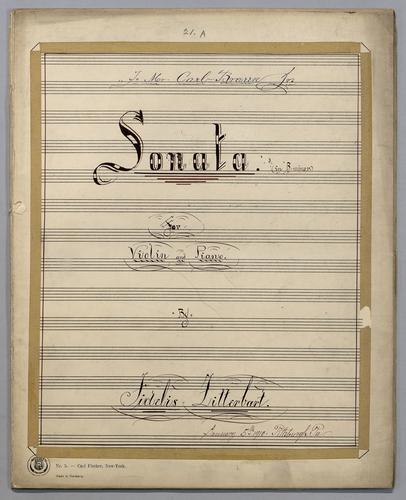 Sonata : [no.] 21a - Score,