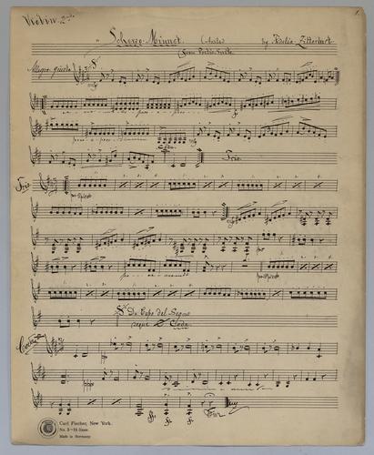 Scherzo-Minuet - Parts: Violin 2