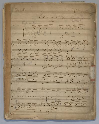 Etüden : 1.stes Heft : für Piano,