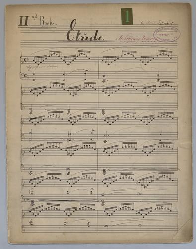 Etude : IInd book : [no.] 1 : Whispering Waves
