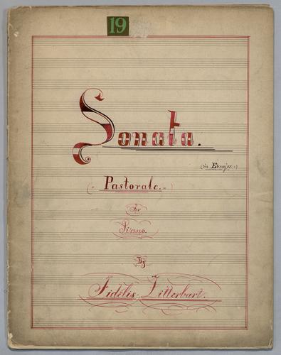 Sonata : [no.] 19 : in Eb Major : Pastorale : for Piano,