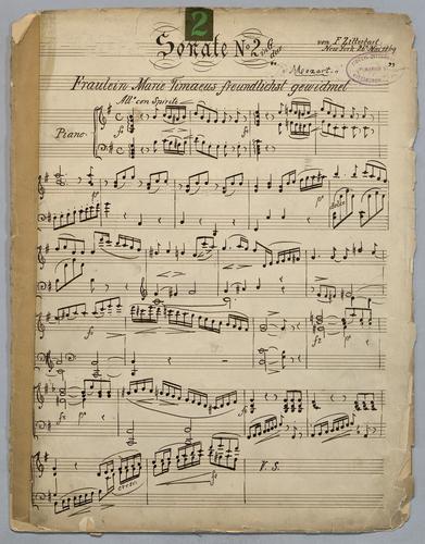 Sonata no. 2 in G Dur : "Mozart",