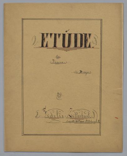 Etude : in D Major : [La Grazioso] : for Piano,