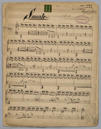 Sonate : [no.] 11 : in E Moll,