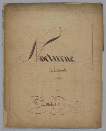 Nocturne : in Ciss Moll : für Piano,