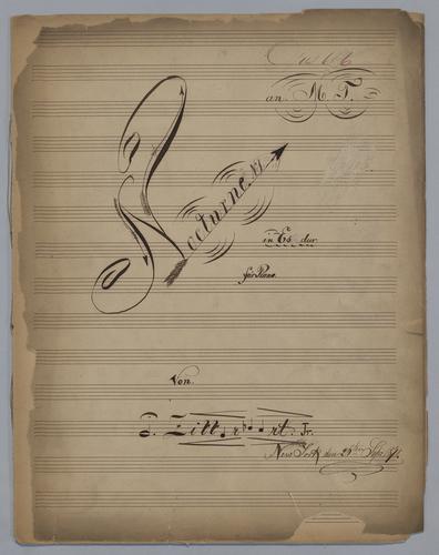 Nocturne : No.1 : an M.T. in Es dur : für Piano,
