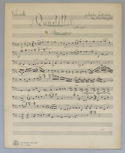 Quartett : [no.] 80 - Parts: Violoncello,