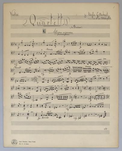 Quartett : [no.] 83 - Parts: Viola,