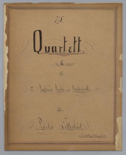 Quartett : [no.] 75 - Parts: Violin 1,