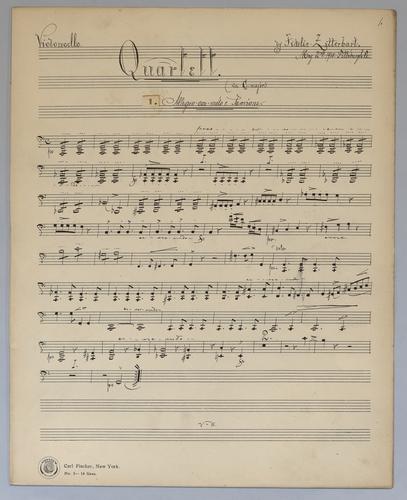 Quartett : [no.] 78 - Parts: Violoncello,