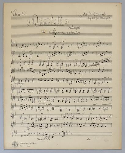 Quartett : [no.] 81 - Parts: Violin 2,