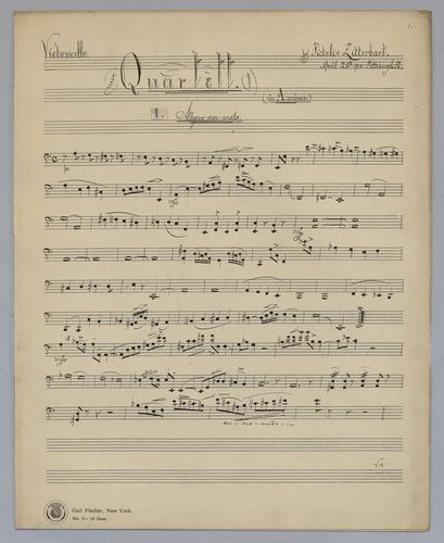 Quartett : [no.] 77 - Parts: Violoncello,