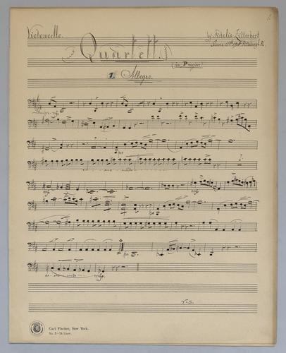 Quartett : [no.] 84 - Parts: Violoncello,