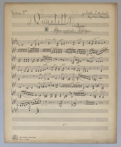 Quartett : [no.] 79 - Parts: Violino 2,