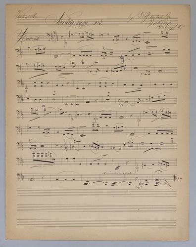Nachtgesang : No. 8 - Parts: Violoncello,