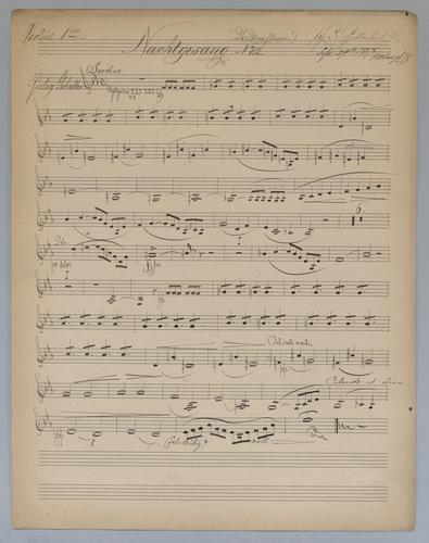 Nachtgesang : No. 12 - Violine 1,