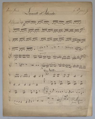 Lamento d'Irlanda - Parts: Violine 2,