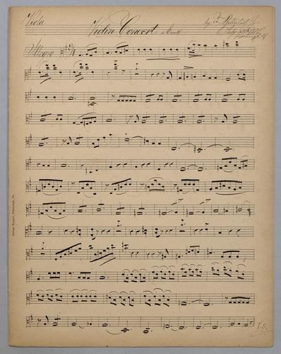 Violin Concerto in E Moll - Parts: Viola,
