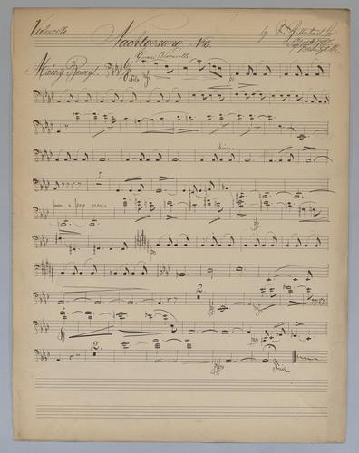 Nachtgesang : No. 10 - Parts: Violoncello,