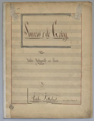 Souvenir de Grieg - Score,