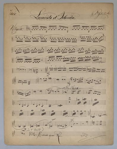 Lamento d'Irlanda - Parts: Viola,