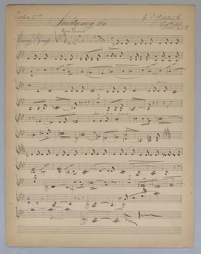 Nachtgesang : No. 10 - Parts: Violine 2,