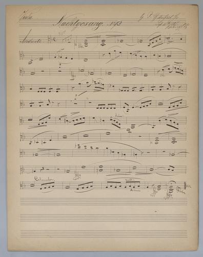 Nachtgesang : No. 13 - Parts: Viola,