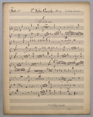 2tes Violin-Concerto - Parts: Flute 2,