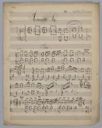 Impromptu Polka : [no.] 22 : [for] Piano : [in Eb major]