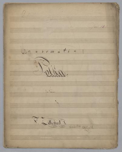 Chromatic Polka : for Piano : [in F major],