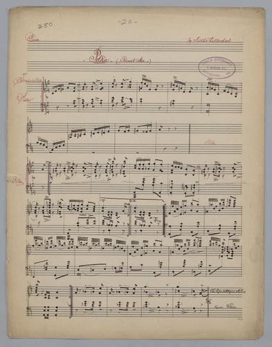 Polka : [no.] 20 : Permit Me : [for] Piano : [in D major]