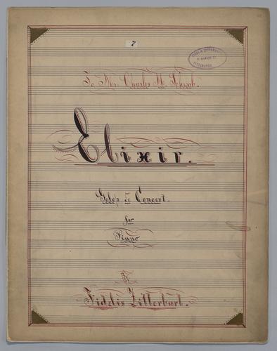 Elixir : Galop de Concert : for Piano