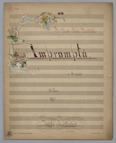 Impromptu : [no.] 3 : in Ab Major : for Piano