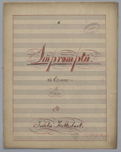Impromptu : in Eb Major : for Piano,