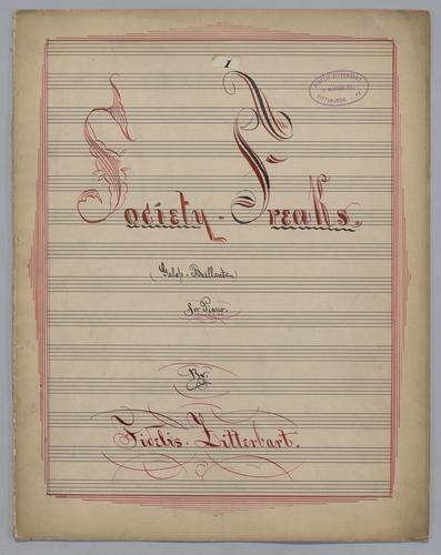 Society Freaks : Galop Brillante : for Piano : [no.] 1