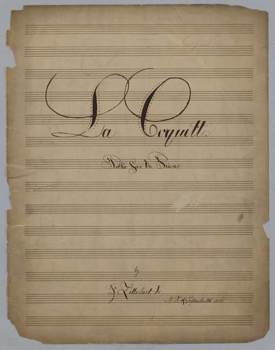 La Coquette : Polka for the Piano : Op. 14,